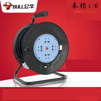 公牛（BULL）804S无线  电缆盘，不带线  （可缠50米线）