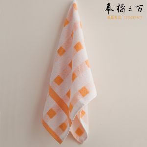 洁丽雅 毛巾 6237-1 76cm*34cm 1/120 桔色