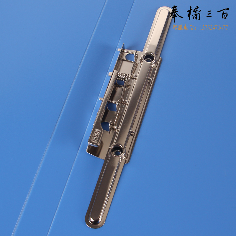 康百 A3文件夹 长押夹 强力整理夹 大号资料夹 工程图纸夹B3502A 蓝色-单强力夹-B3502A