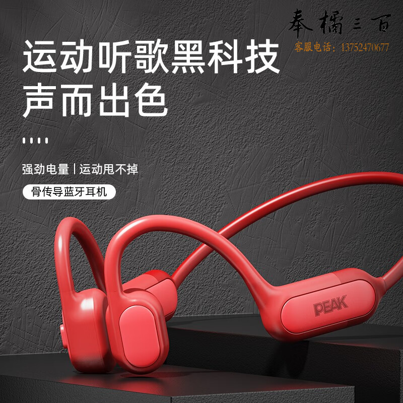 匹克（PEAK） YE22101骨传导运动耳机RS01