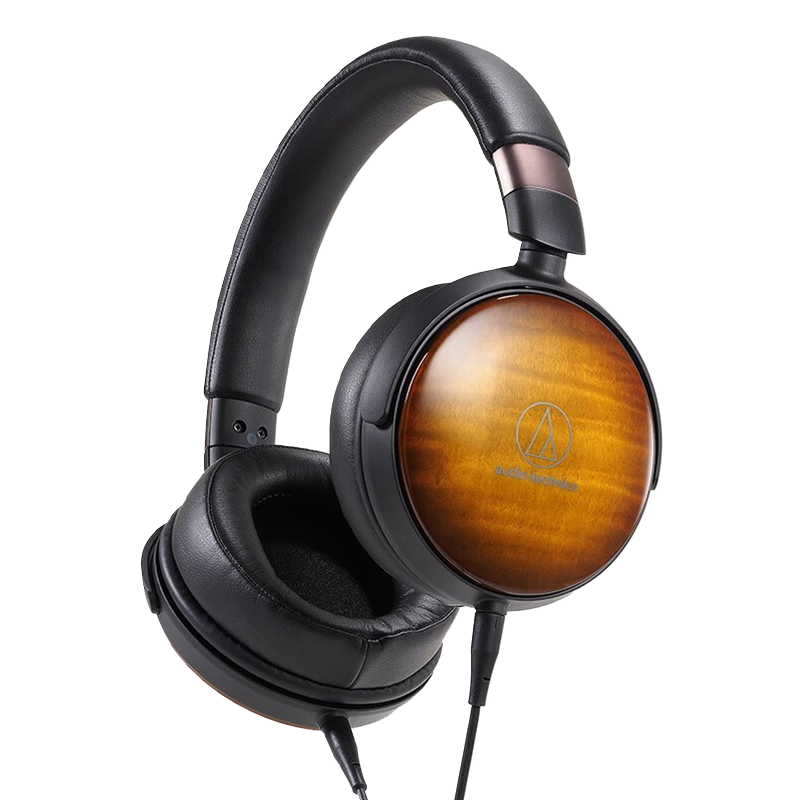 铁三角（Audio-technica） 枫木头戴式耳机ATH-WP900