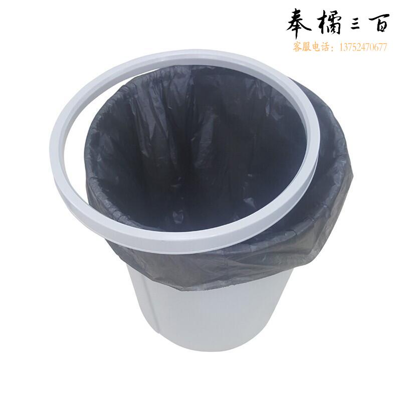 晨光（M&G） 12个/组 家用清洁桶办公室垃圾筐垃圾分类桶家用压圈垃圾桶黑色ALJ99411
