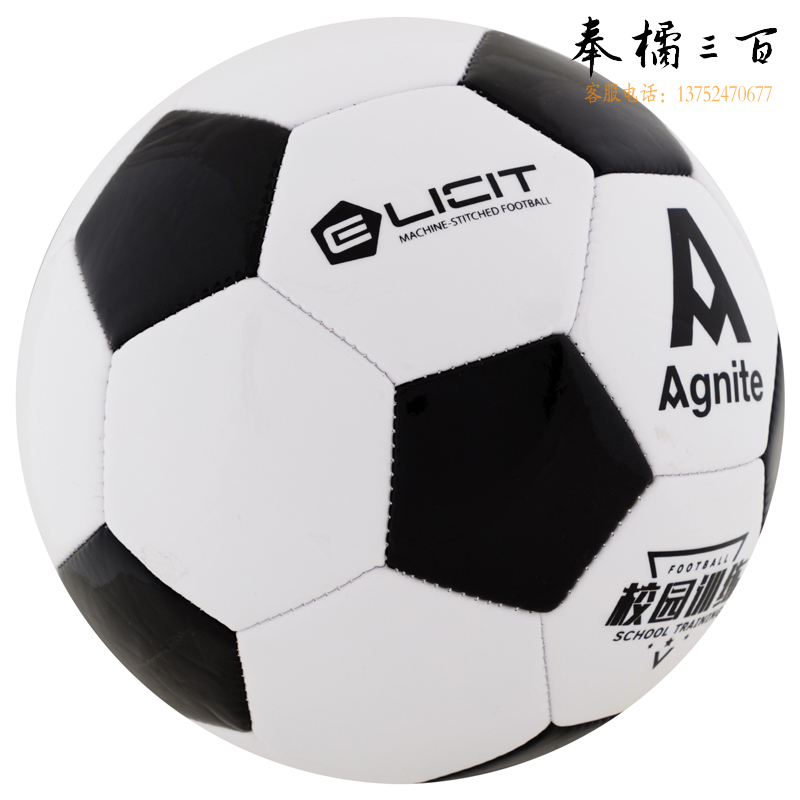 得力(deli) 5号标准训练足球 PVC机缝教学用球 F1203