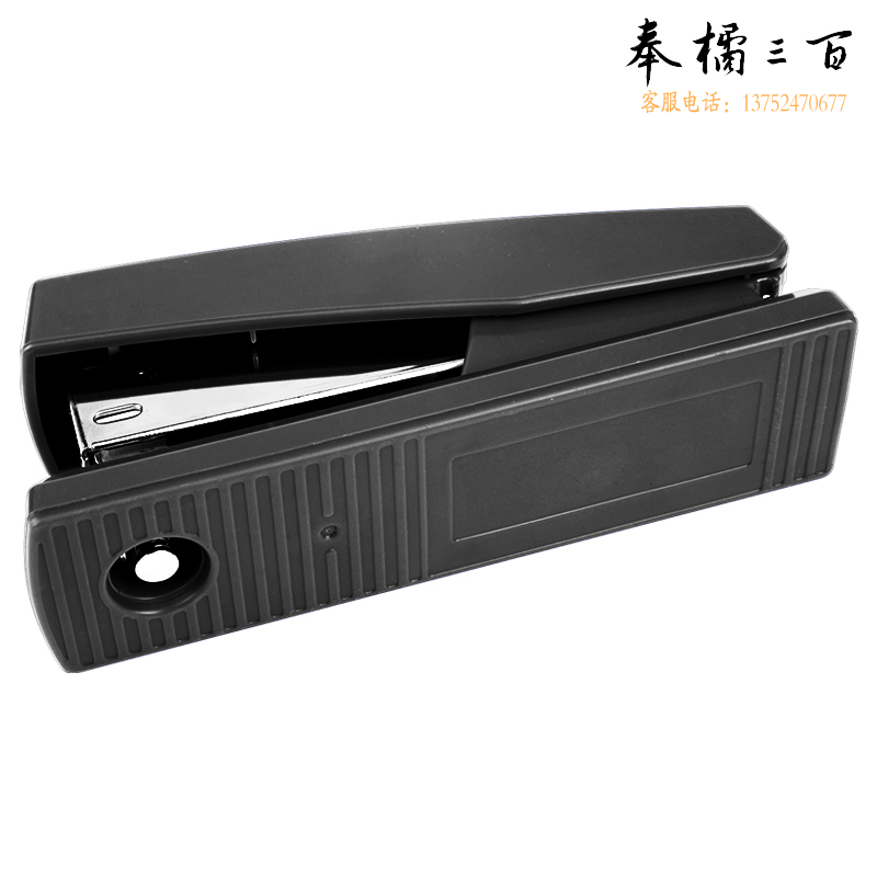 得力（deli）0425经济耐用型订书机 12台/盒 金属材质轻便型小号钉书器12号钉学生用标准型多功能装订机黑色