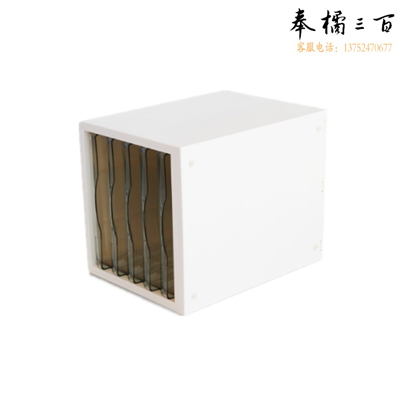 得力 6个/箱 9777五层文件柜(白)(只)
