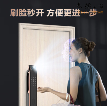 海尔(Haier)密码锁防盗门智能门锁指纹锁可视家用全自动解锁3D人脸识别带摄像头猫眼智能锁电子锁HFA-20SV-U1