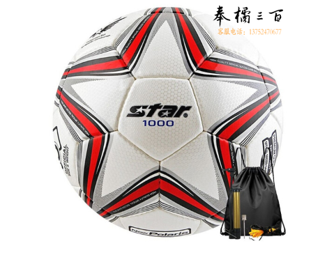 世达（star）足球5号成人世达1000专业比赛训练PU超纤手缝职业联赛用球SB375
