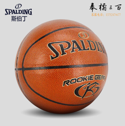 斯伯丁Spalding儿童5号PU篮球中小学生训练比赛76-950Y