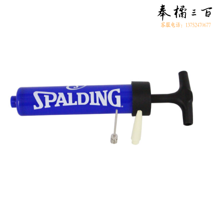 斯伯丁(SPALDING)篮球打气筒便捷式球类充气筒配件套装8307SP