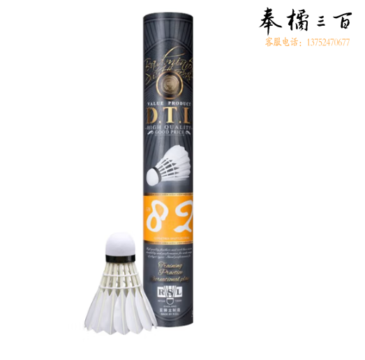 亚狮龙(RSL)羽毛球训练练习羽球大桐利DTL-82 77速12只装桶