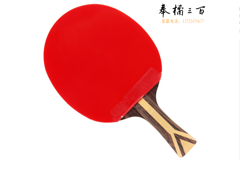 红双喜狂飙九星乒乓球拍单拍黑檀面材+芳碳5+2AC结构7层攻防H9002横含球