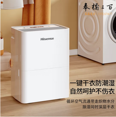 海信（Hisense）除湿机 家用抽湿机 轻音吸湿器干衣净化抽湿器去湿防潮干燥机地下室别墅专用大面积除湿 12L/天（适用20~60m²）CF12BD/U 