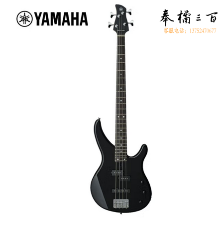 雅马哈（YAMAHA）电贝司 四弦贝斯入门初学吉他热带风情木贴面TRBX174EWTBL黑色 