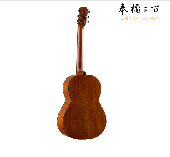 雅马哈（YAMAHA）CSF1MVN单板旅行小吉他便携儿童女生谣吉他36英寸原木色 