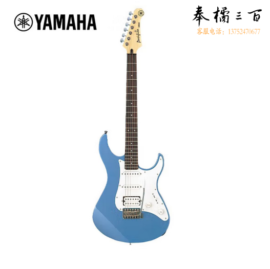 雅马哈（YAMAHA）PAC系列印尼进口单摇ST型单单双线圈 PAC112J电吉他 湖蓝色