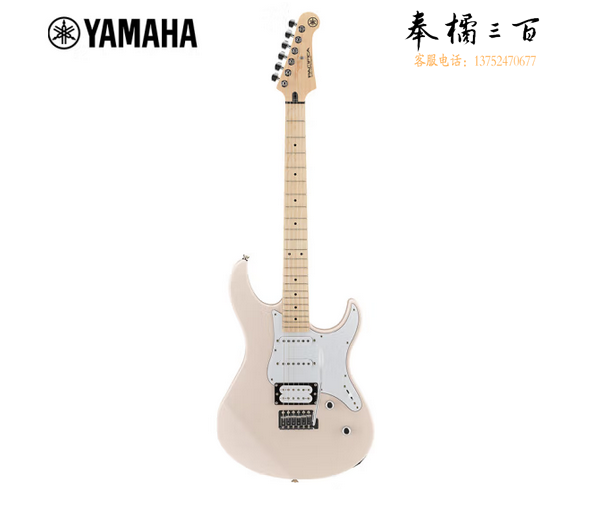 雅马哈（YAMAHA）PAC系列印尼进口单摇ST型单单双线圈PAC112VMSP音速粉电吉他